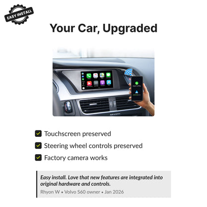 Audi with MMI 2G 2003-2009 — Wireless Apple CarPlay & Android Auto Module 2003