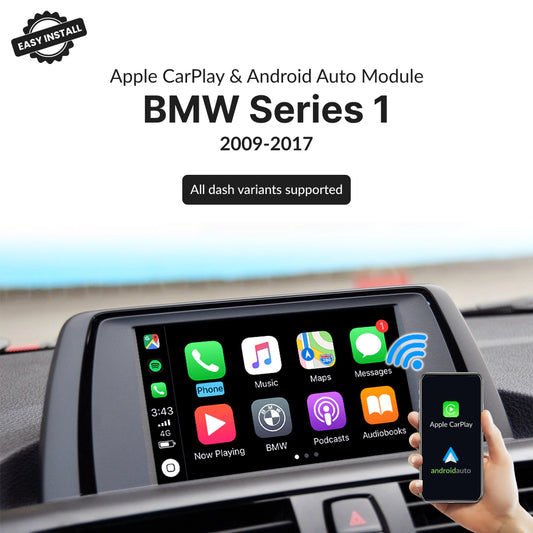 BMW Series 1 2009-2017 — Wireless Apple CarPlay & Android Auto Module 2012