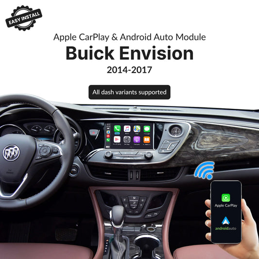 Buick Envision 2014-2017 — Wireless Apple CarPlay & Android Auto Module 2014