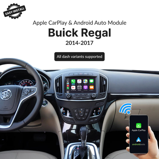 Buick Regal 2014-2017 — Wireless Apple CarPlay & Android Auto Module 2014