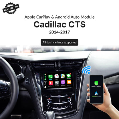 Cadillac CTS 2014-2017 — Wireless Apple CarPlay & Android Auto Module 2014