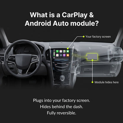 Cadillac CTS 2014-2017 — Wireless Apple CarPlay & Android Auto Module 2014