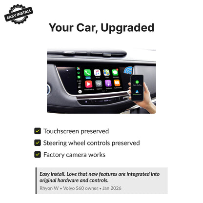 Cadillac XT5 2014-2017 — Wireless Apple CarPlay & Android Auto Module 2014
