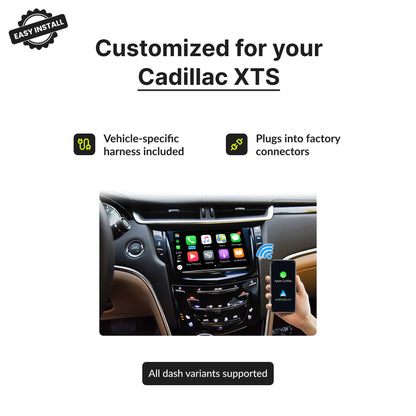 Cadillac XTS 2014-2017 — Wireless Apple CarPlay & Android Auto Module 2014