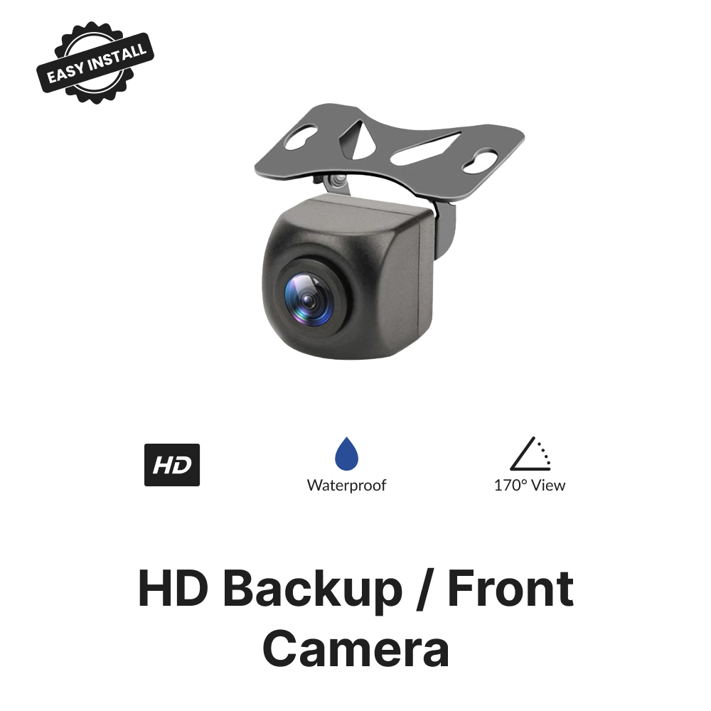 HD Backup Camera 170° Wide Angle Waterproof – Car Tech Studio