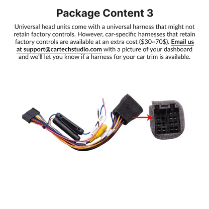 Premium Universal 9” Wireless CarPlay & Android Auto Head Unit