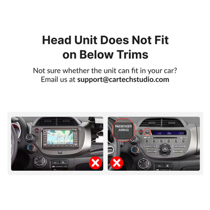 Honda Jazz/Fit 2008-2013 — Premium 10.1” CarPlay & Android Auto Head Unit 2008