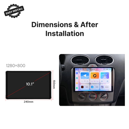 Ford Kuga 2008-2012 — Premium 10.1” Ultrathin CarPlay & Android Auto Head Unit 2008