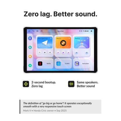 Ford Kuga 2008-2012 — Premium 10.1” Ultrathin CarPlay & Android Auto Head Unit 2008