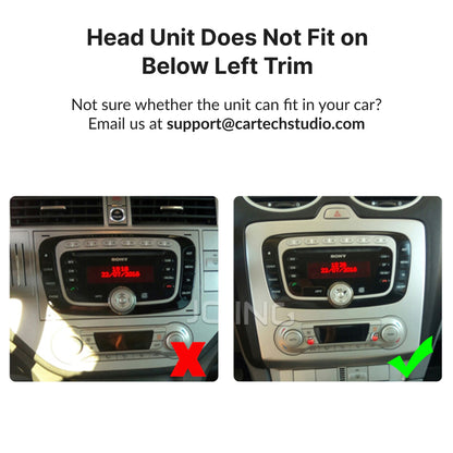 Ford S-Max 2007-2011 — Premium 10.1” Ultrathin CarPlay & Android Auto Head Unit 2007