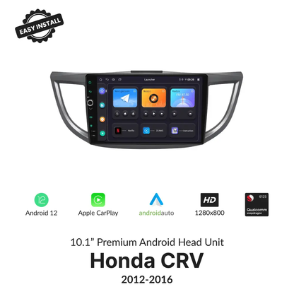 Honda CRV 2012-2016 — Premium 10.1” Carplay & Android Auto Head Unit - Car Tech Studio