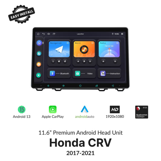 Honda CRV 2017-2021 — Premium 11.6” Carplay & Android Auto Head Unit