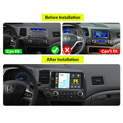 Honda Civic 2006-2011 — Premium 9” Carplay & Android Auto Head Unit - Car Tech Studio