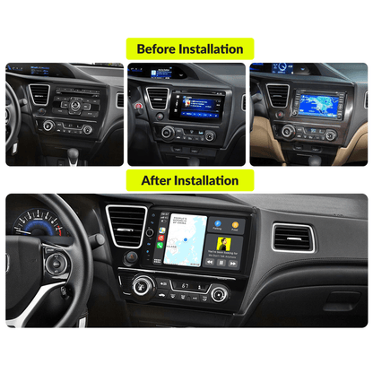 Honda Civic 2013-2017 — Premium 9” Carplay & Android Auto Head Unit - Car Tech Studio