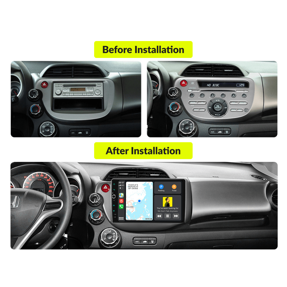 Honda Jazz/Fit 2008-2013 — Premium 10.1” Carplay & Android Auto Head Unit - Car Tech Studio