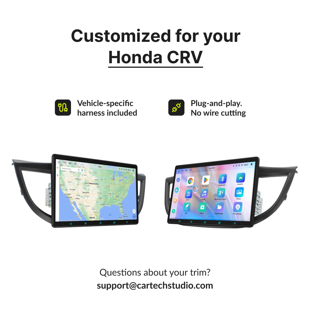 Honda CRV 2012-2016 — Premium 11.6” CarPlay & Android Auto Head Unit 2012