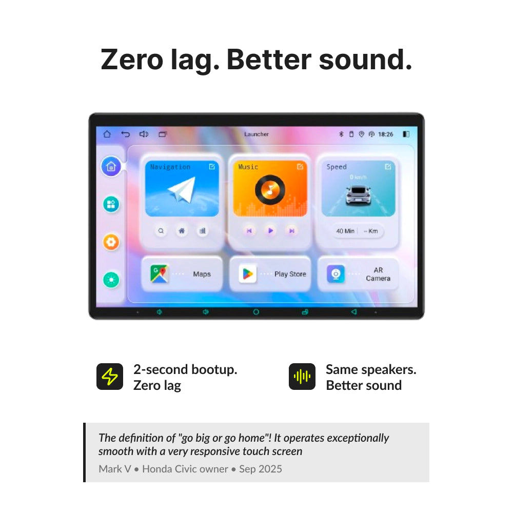 Jeep Commander 2008-2010 — Premium 15.1” CarPlay & Android Auto Head Unit 2008