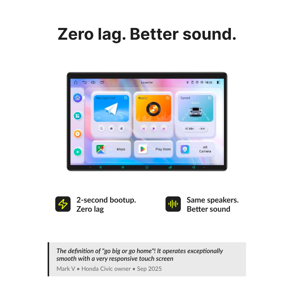 Jeep Compass 2009-2011 — Premium 11.6” CarPlay & Android Auto Head Unit 2009