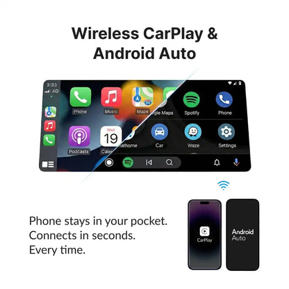 Jeep Compass with UConnect 8.4" — Wireless Apple CarPlay & Android Auto Module