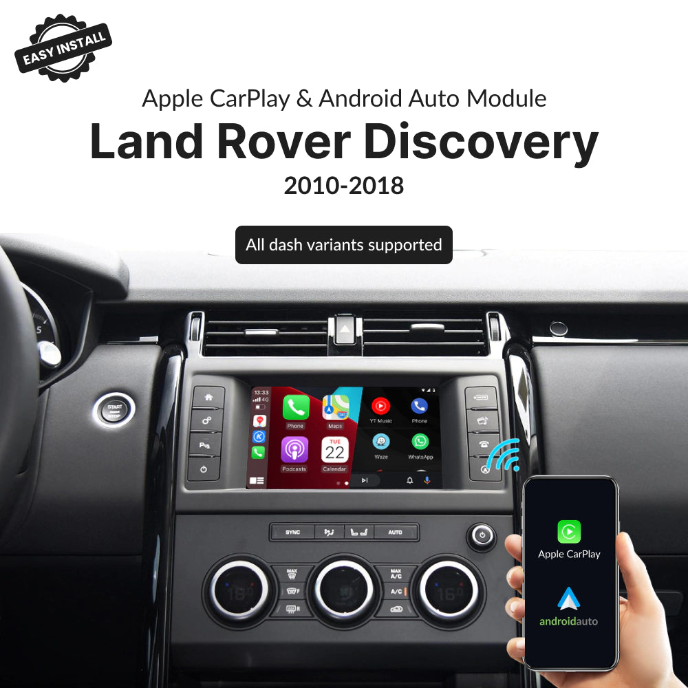 Land Rover Discovery 2010-2018 — Wireless Apple CarPlay & Android Auto Module 2010
