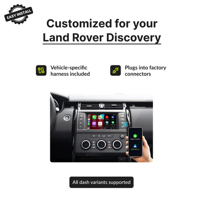 Land Rover Discovery 2010-2018 — Wireless Apple CarPlay & Android Auto Module 2010