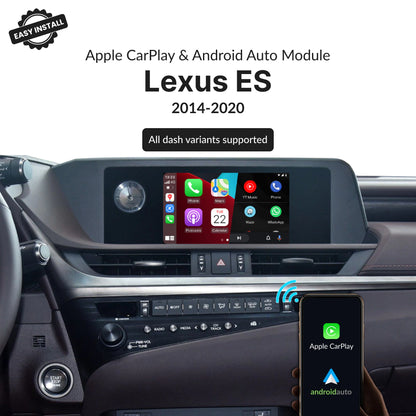 Lexus ES 2014-2020 — Wireless Apple CarPlay & Android Auto Module 2016