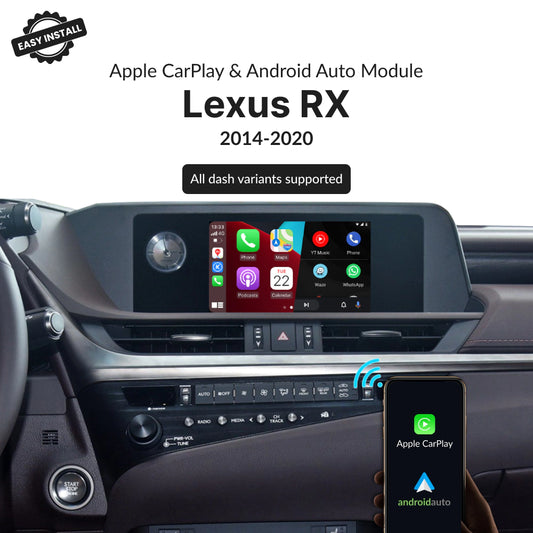 Lexus RX 2014-2020 — Wireless Apple CarPlay & Android Auto Module 2016