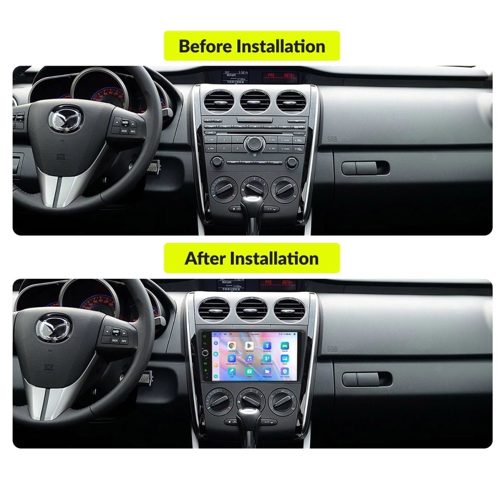 Mazda CX-7 2007-2015 — Premium 9” CarPlay & Android Auto Head Unit 2007