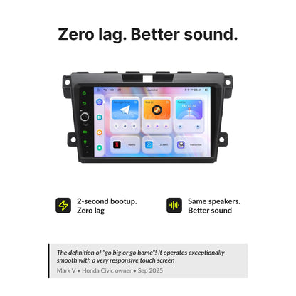 Mazda CX-7 2007-2015 — Premium 9” CarPlay & Android Auto Head Unit 2007