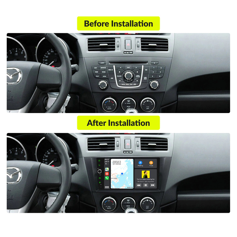 Mazda Series 5 2011-2015 — Premium 9” CarPlay & Android Auto Head Unit 2011