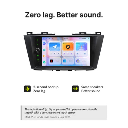 Mazda Series 5 2011-2015 — Premium 9” CarPlay & Android Auto Head Unit 2011