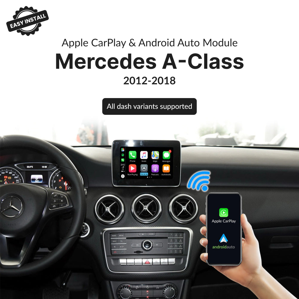 Mercedes A-Class 2012-2018 — Wireless Apple CarPlay & Android Auto Module 2012
