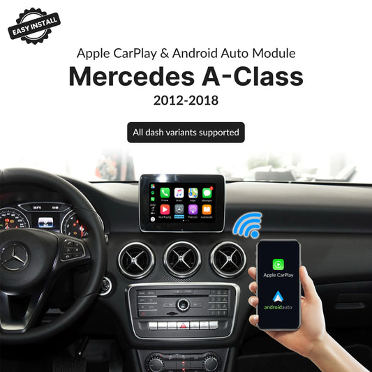 Mercedes A-Class 2012-2018 — Wireless Apple CarPlay & Android Auto Module 2012