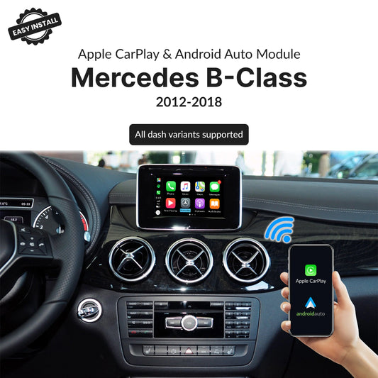 Mercedes B-Class 2012-2018 — Wireless Apple CarPlay & Android Auto Module 2012