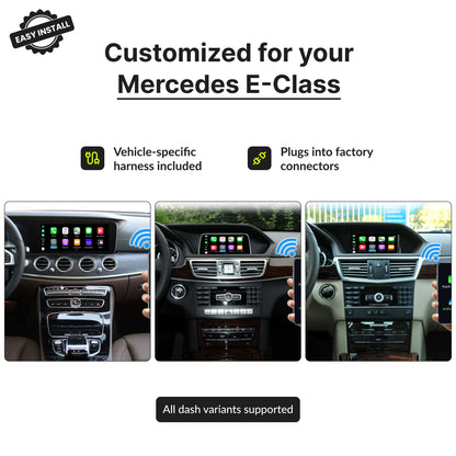 Mercedes E-Class 2007-2014 — Wireless Apple CarPlay & Android Auto Module 2007