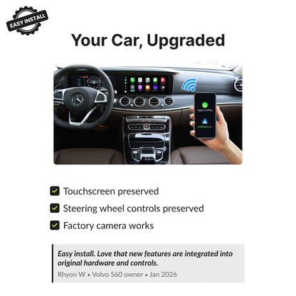 Mercedes E-Class 2007-2014 — Wireless Apple CarPlay & Android Auto Module 2007