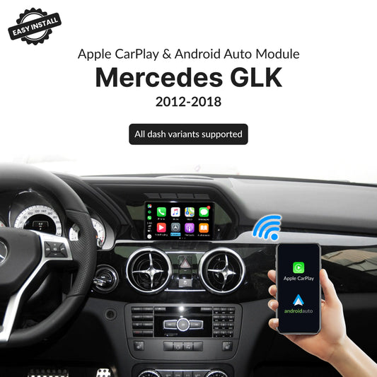Mercedes GLK 2012-2018 — Wireless Apple CarPlay & Android Auto Module 2012