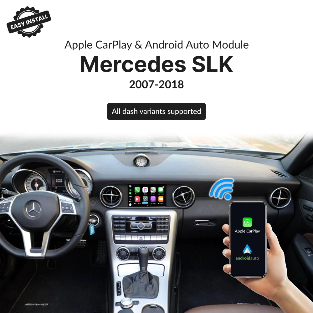 Mercedes SLK 2007-2018 | Wireless Apple CarPlay & Android Auto Module ...
