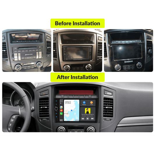 Mitsubishi Pajero 2006-2014 — Premium 9” Carplay & Android Auto Head Unit