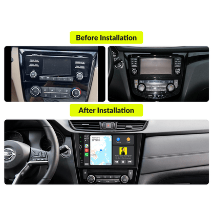 Nissan Qashqai 2014-2023 — Premium 10.1” Carplay & Android Auto Head Unit - Car Tech Studio