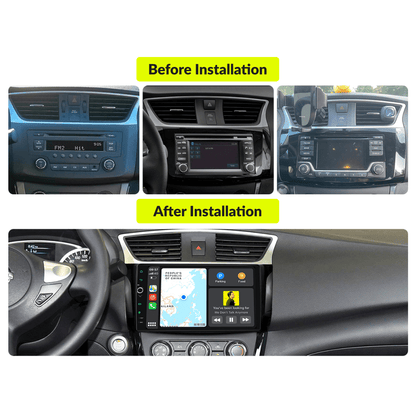 Nissan Sentra/Sylphy 2013-2019 — Premium 10.1” Carplay & Android Auto Head Unit - Car Tech Studio