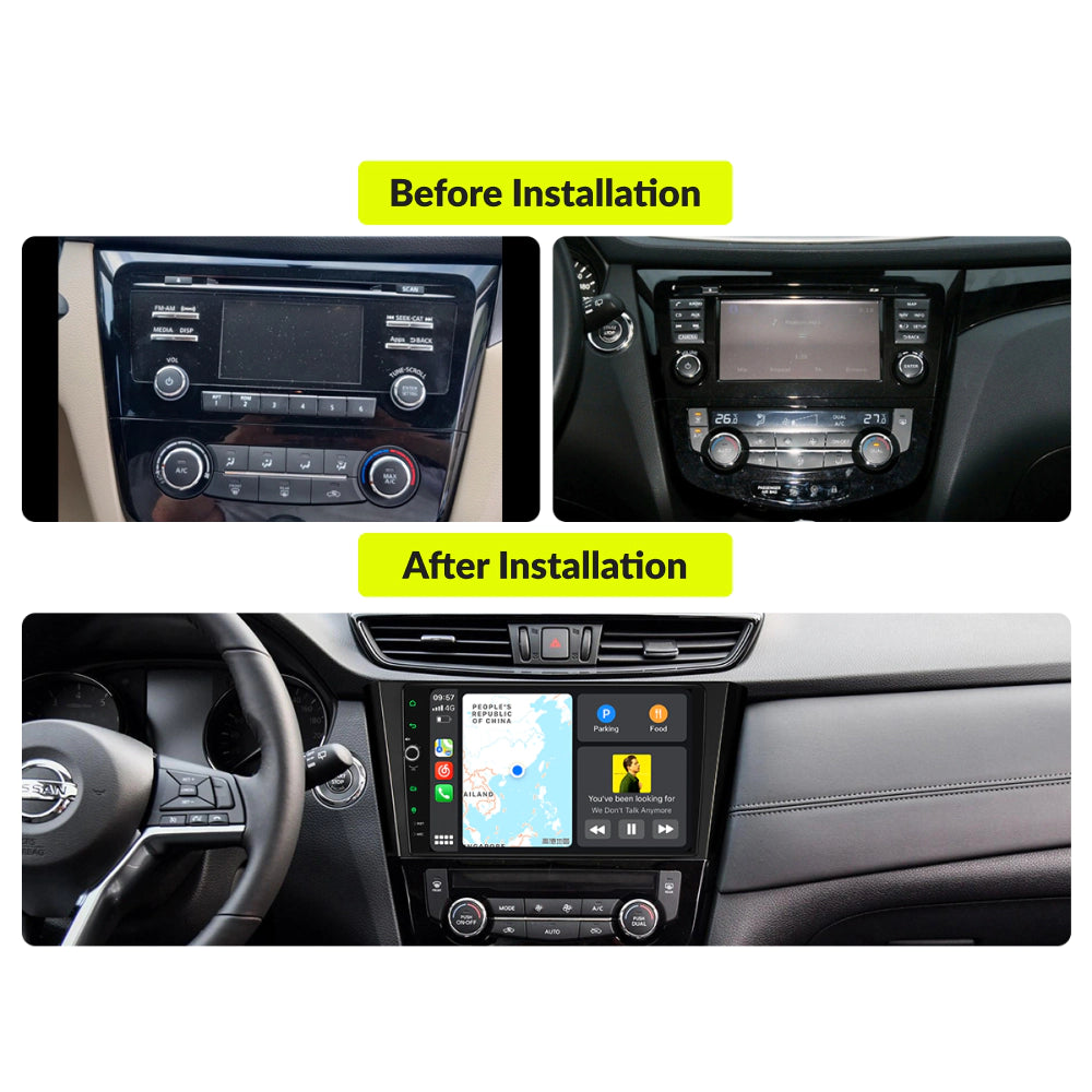 Nissan Rogue 2014-2023 — Premium 10.1” CarPlay & Android Auto Head Unit 2014