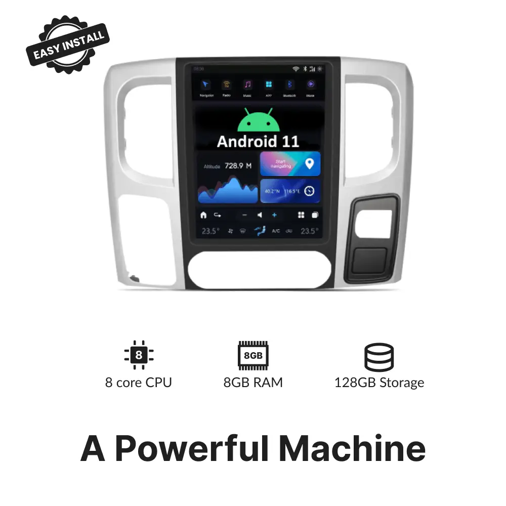 Dodge RAM 2013-2019 — 12.1" Tesla-Style Apple Carplay Screen - Car Tech Studio