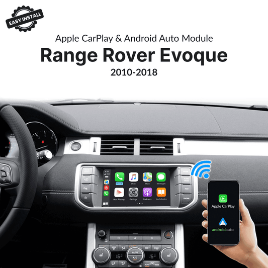 Range Rover Evoque 2010-2018 — Wireless Apple CarPlay & Android Auto Module - Car Tech Studio