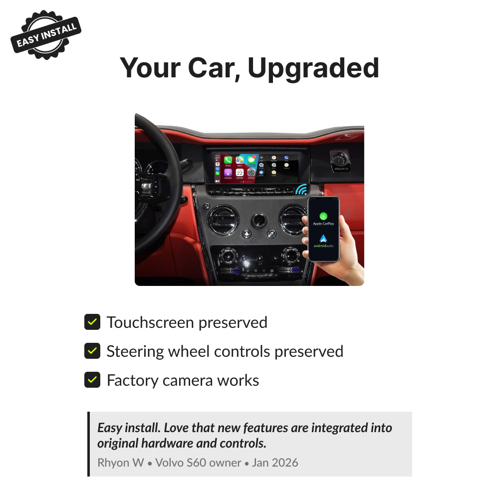 Rolls Royce Cullinan 2009-2018 — Wireless Apple CarPlay & Android Auto Module 2009