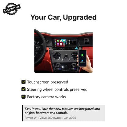 Rolls Royce Cullinan 2009-2018 — Wireless Apple CarPlay & Android Auto Module 2009