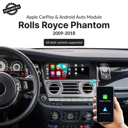 Rolls Royce Phantom 2009-2018 — Wireless Apple CarPlay & Android Auto Module 2009