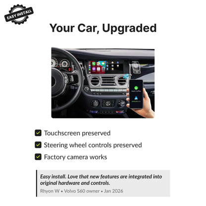 Rolls Royce Phantom 2009-2018 — Wireless Apple CarPlay & Android Auto Module 2009