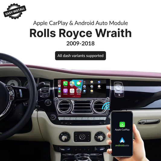 Rolls Royce Wraith 2009-2018 — Wireless Apple CarPlay & Android Auto Module 2012