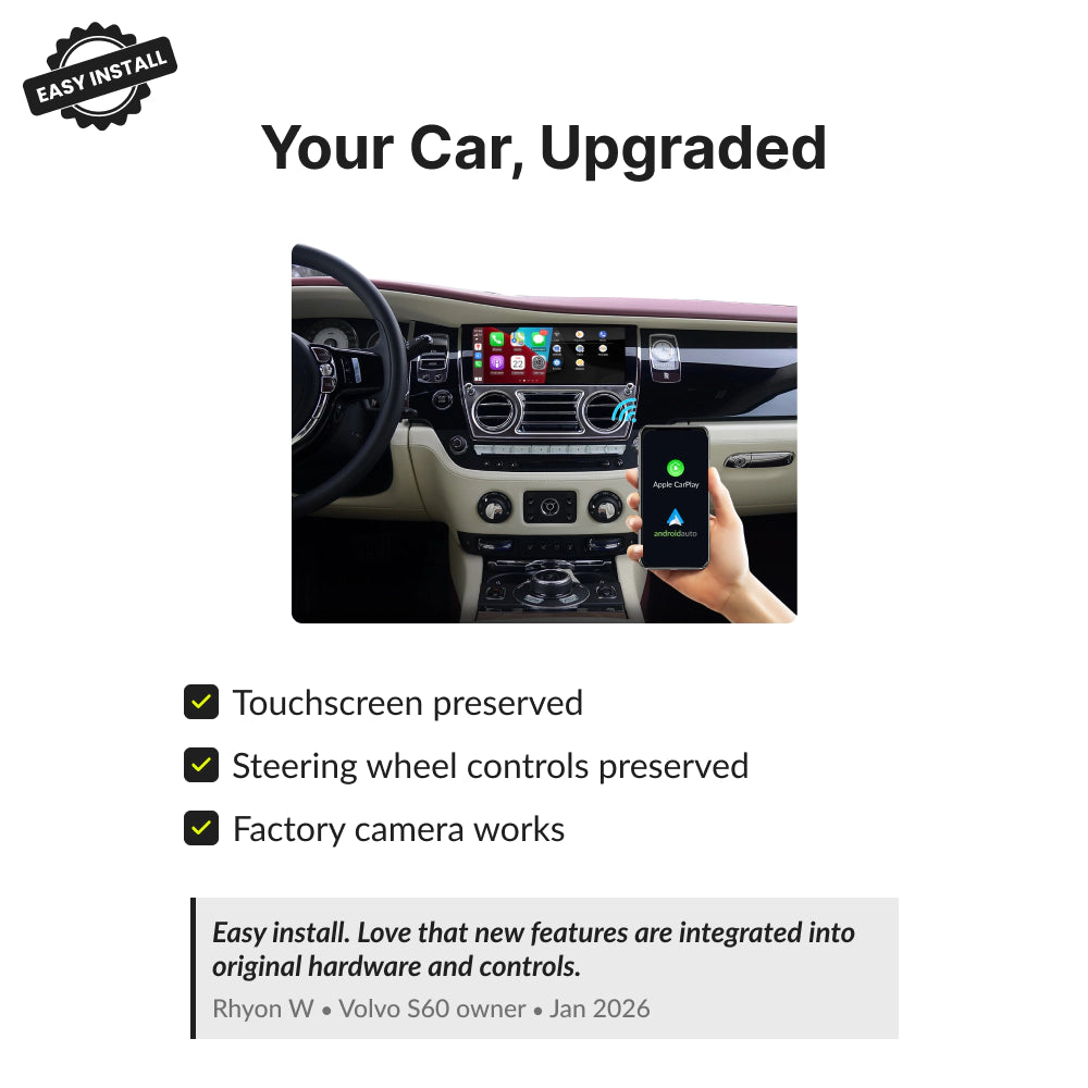 Rolls Royce Wraith 2009-2018 — Wireless Apple CarPlay & Android Auto Module 2012